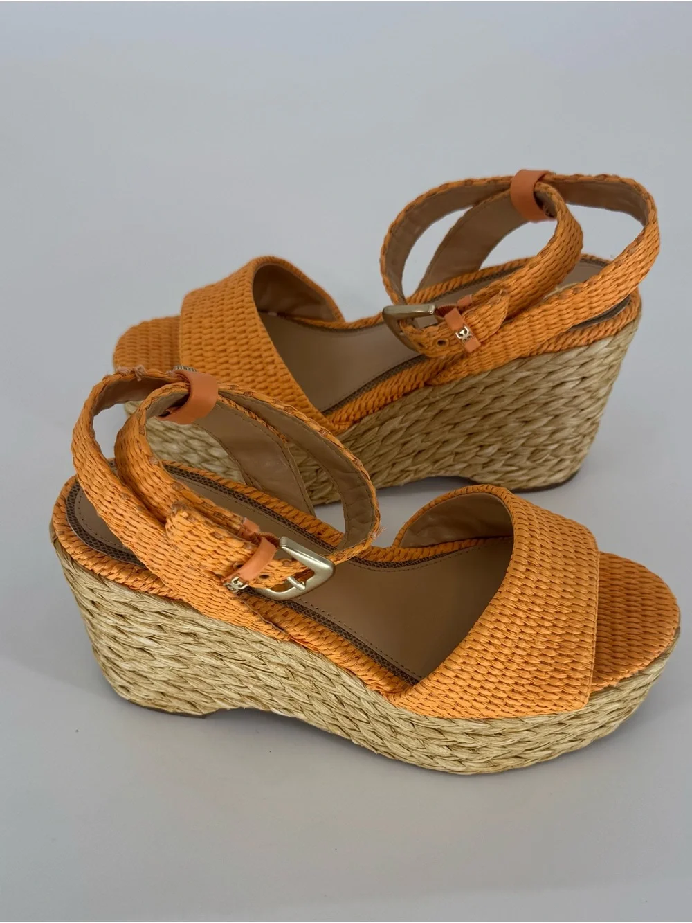Sam Edelman woven orange